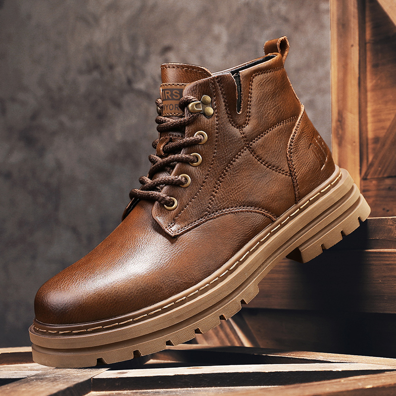 Women'S Fashion Hiking Boots - カップルスタイル秋冬アウトドアファッションアンクルブーツ（男女兼用）、ショートハイキングブーツ