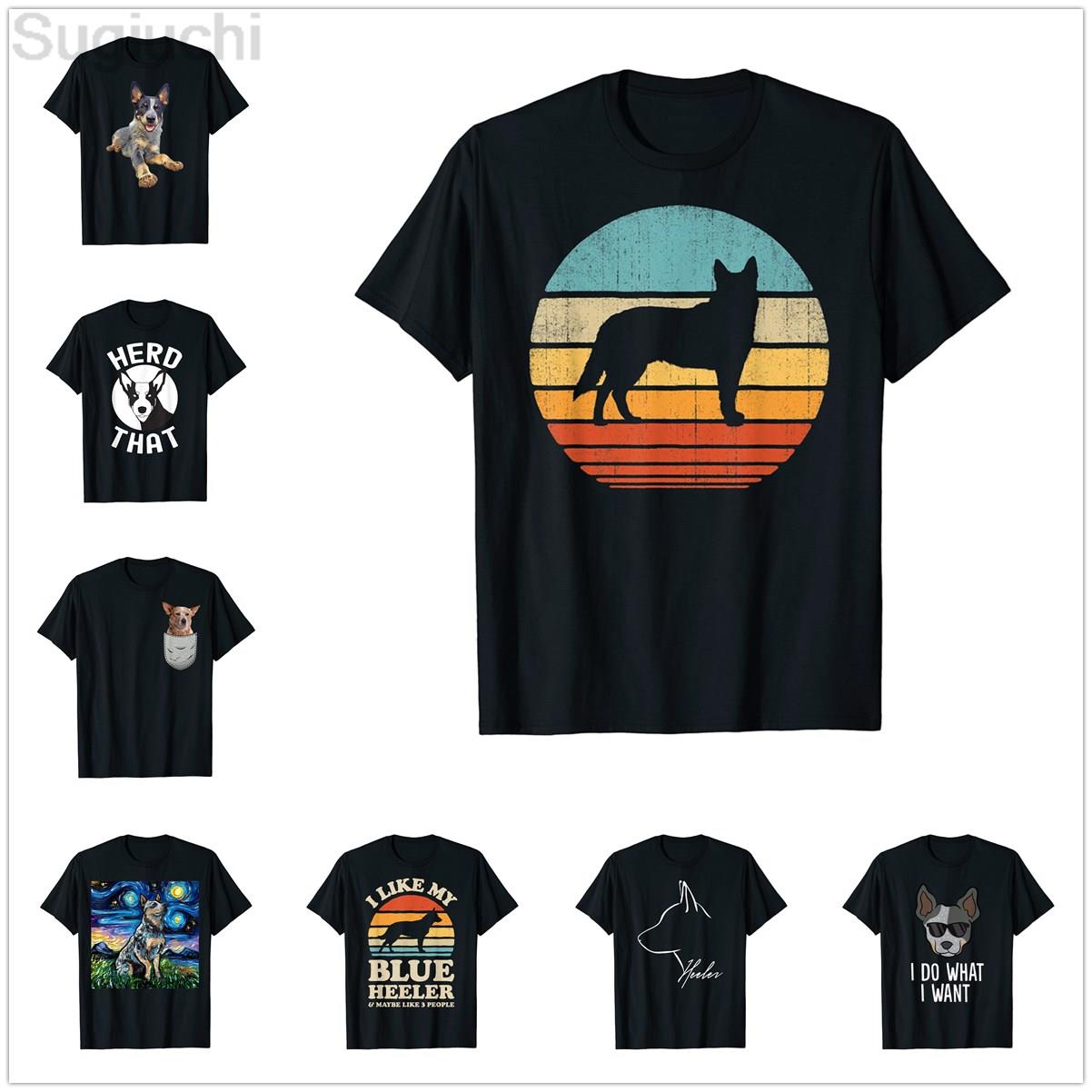 Women'S Fashion Queensland - ユニセックスTシャツ綿100%,ヒップホップ,犬愛好家,サイズXS-5XL,男性と女性へのギフト