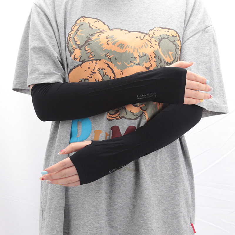 新しいアイスシルクスリーブ日焼け止めカフアームスリーブ Uv - Women'S Fashion Gloves のレビューと価格