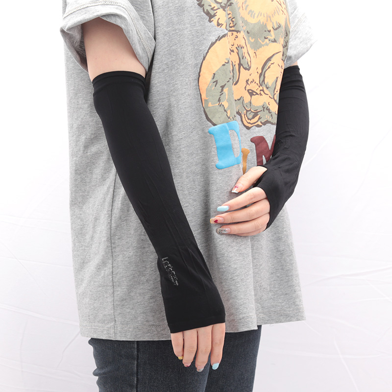 新しいアイスシルクスリーブ日焼け止めカフアームスリーブ Uv - Women'S Fashion Gloves のレビューと価格