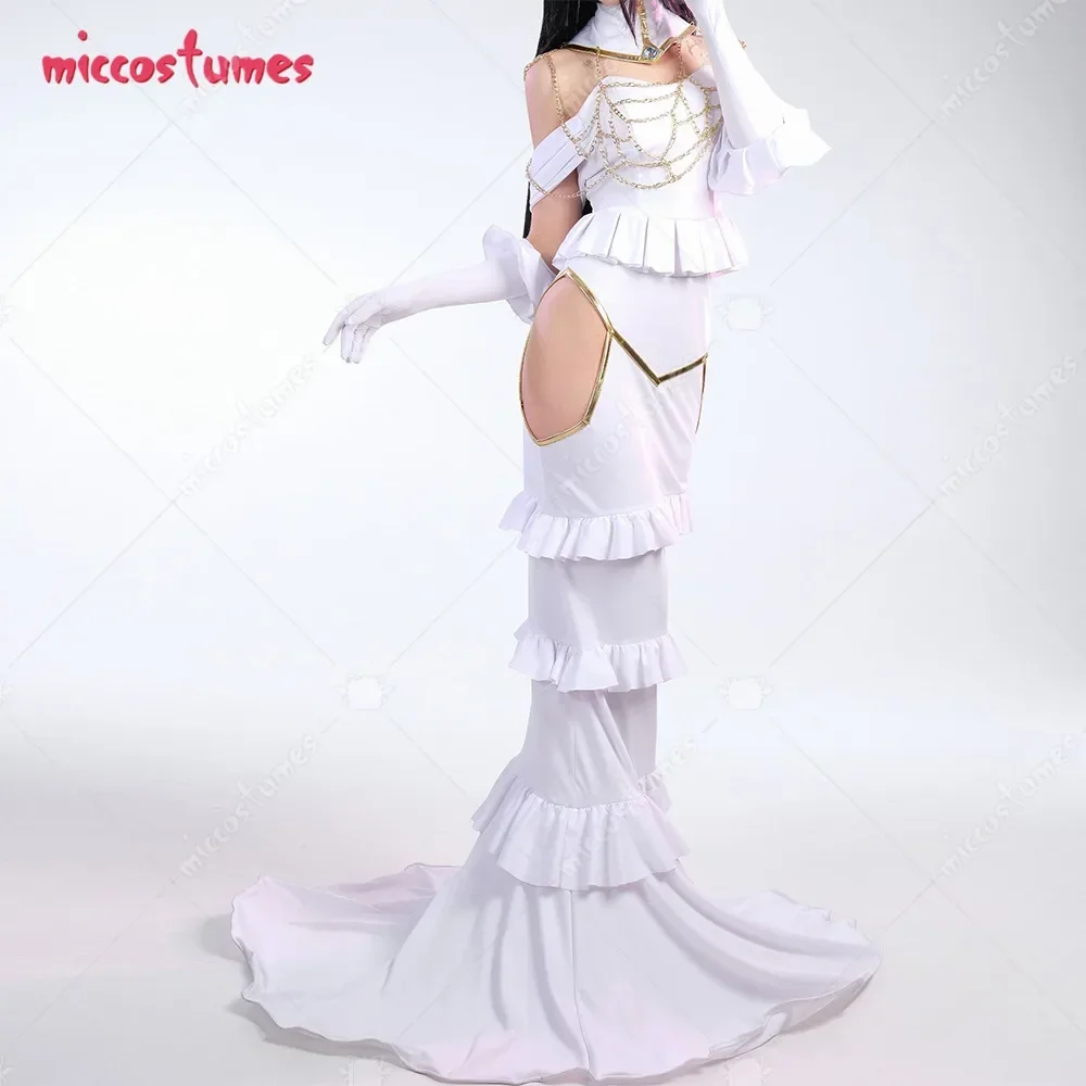 Miccostumes 女性アニメコスプレ衣装白いオフショル - Women'S Fashion Gloves のレビューと価格