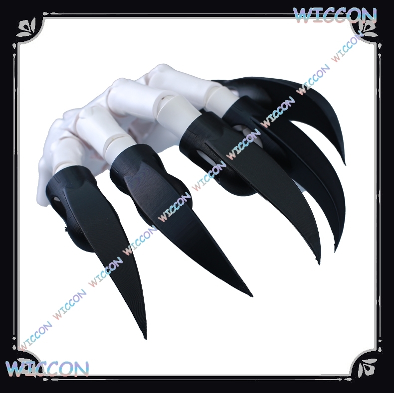 動物コスチューム爪黒獣爪手袋毛皮の足コスプレアクセサリーハロ - Women'S Fashion Gloves のレビューと価格