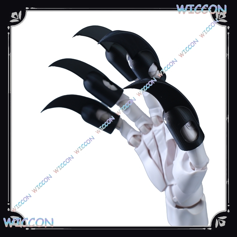 動物コスチューム爪黒獣爪手袋毛皮の足コスプレアクセサリーハロ - Women'S Fashion Gloves のレビューと価格