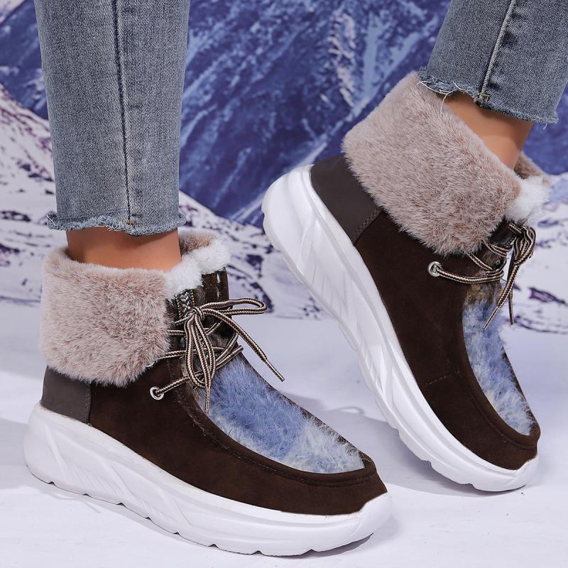 2025年冬 レディース ファッション フェイクファー レー - Women'S Fashion Hiking Boots のレビューと価格