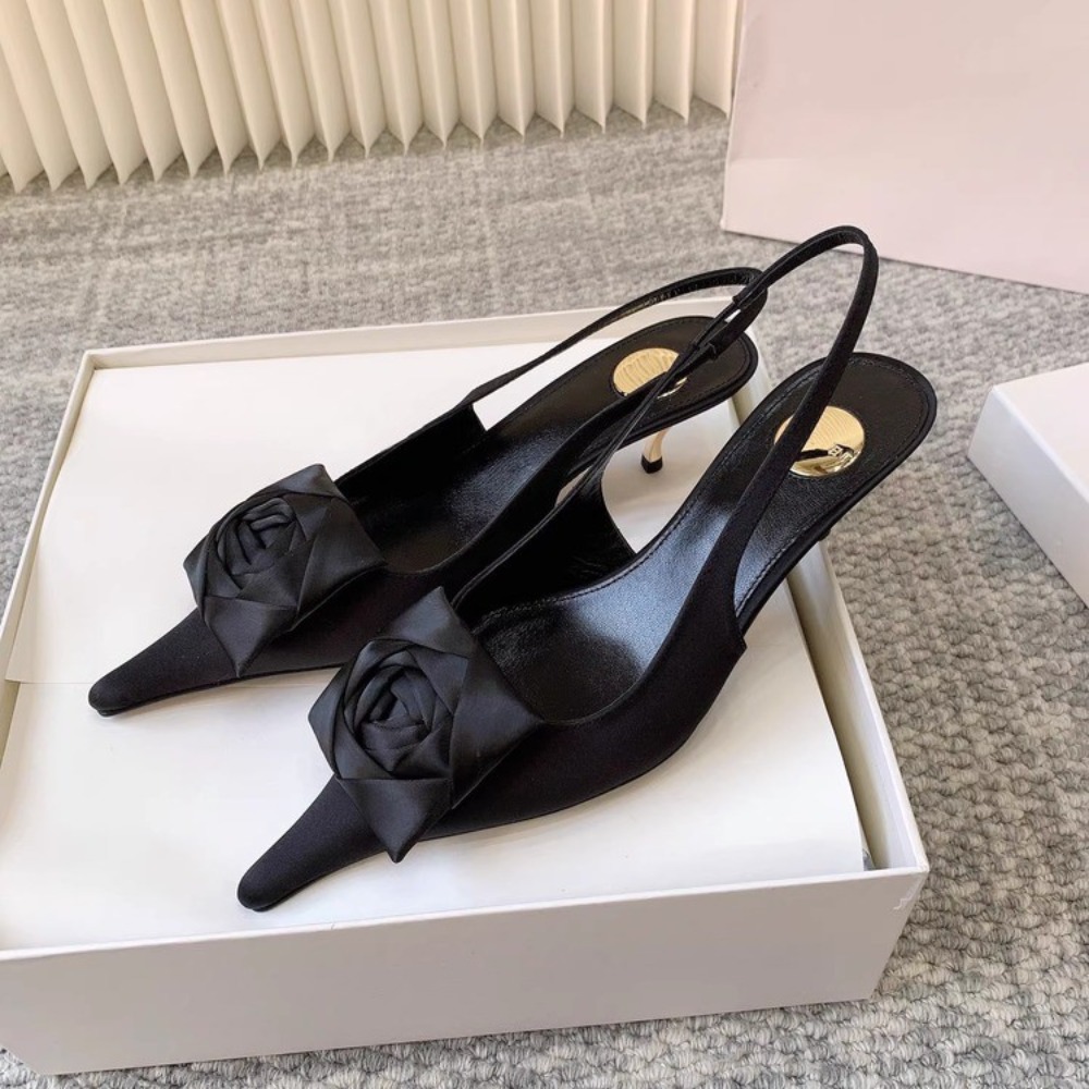 夏の女性用新作ポインテッドトゥ浅口サンダル、ファッションショ - Women'S Fashion Show のレビューと価格
