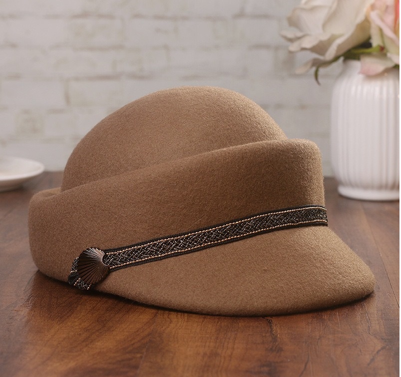 ファッション女性男性セーラーブラックレディースベレー帽トップ - Women Fashion Hats のレビューと価格