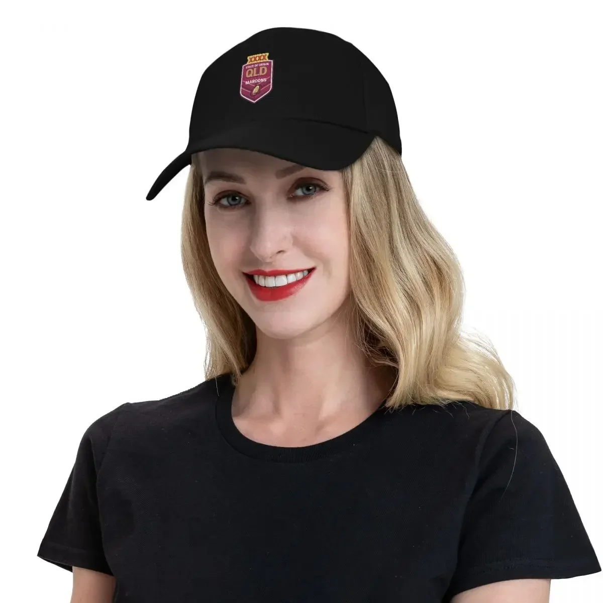 Exelent クイーンズランドマルーンズデザイン野球帽スナ - Women'S Fashion Queensland のレビューと価格