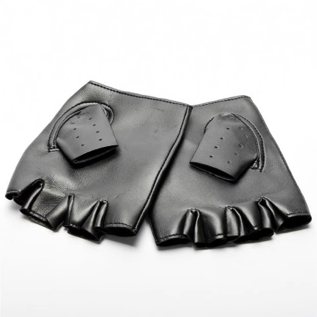 スチームパンク Pu レザー指なしコンパス手袋男性女性ファッ - Women'S Fashion Gloves のレビューと価格