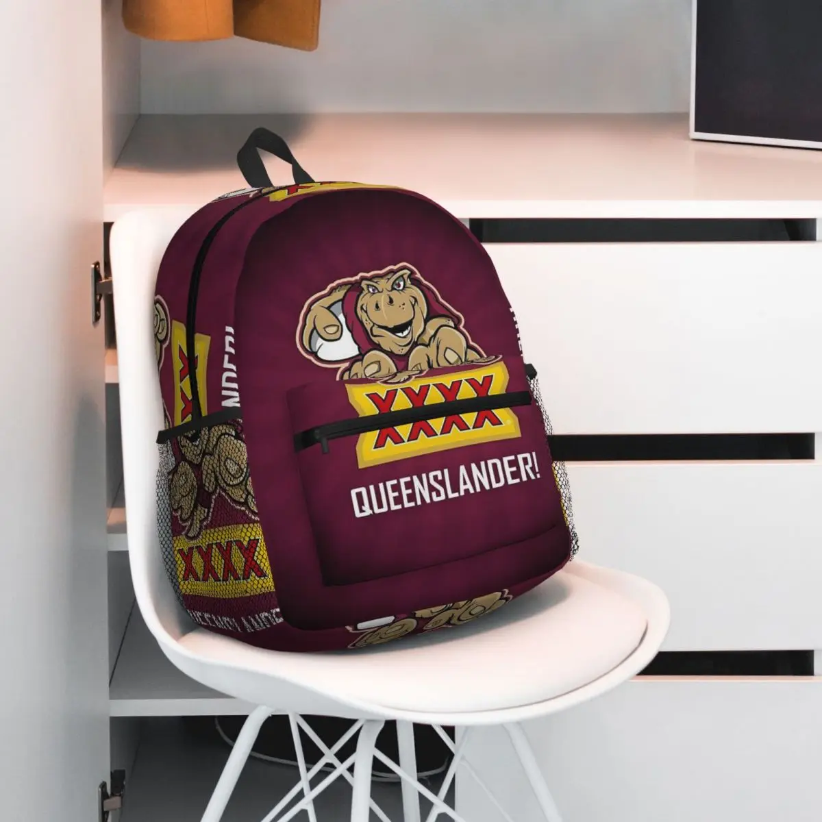 クイーンズランド・マールーンズ学生バックパック スクールバッ - Women'S Fashion Queensland のレビューと価格