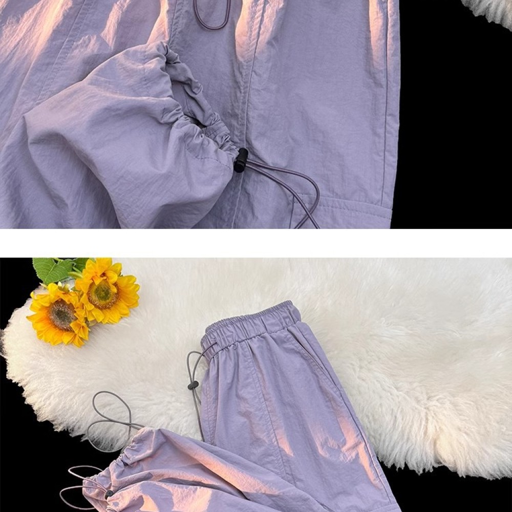 夏用タクティカルカーゴパンツ レディース 速乾 薄手 ルーズ - Women'S Fashion Utility Pants のレビューと価格