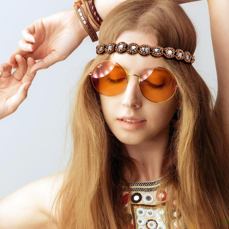 60年代70年代の女性用衣装 ヒッピーディスココスチューム  - Women'S Fashion From The 70S のレビューと価格
