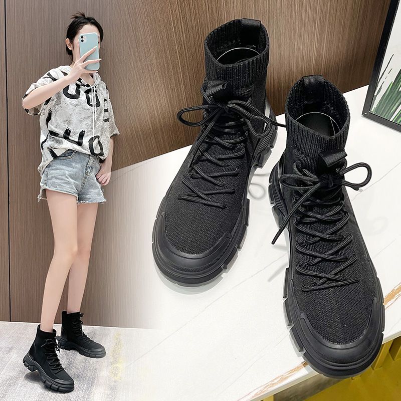 レディースハイキングシューズ、英国風ファッショナブルカジュア - Women'S Fashion Hiking Boots のレビューと価格